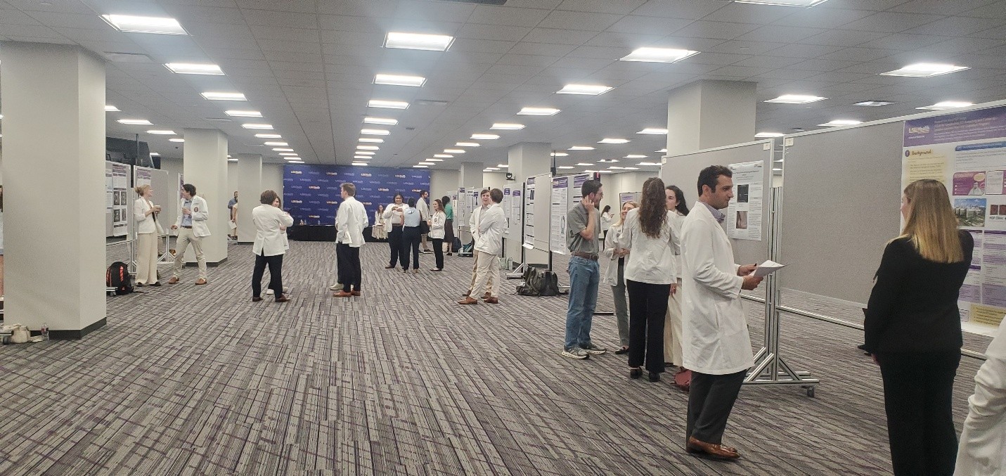 poster presentation at Medicine Research Day