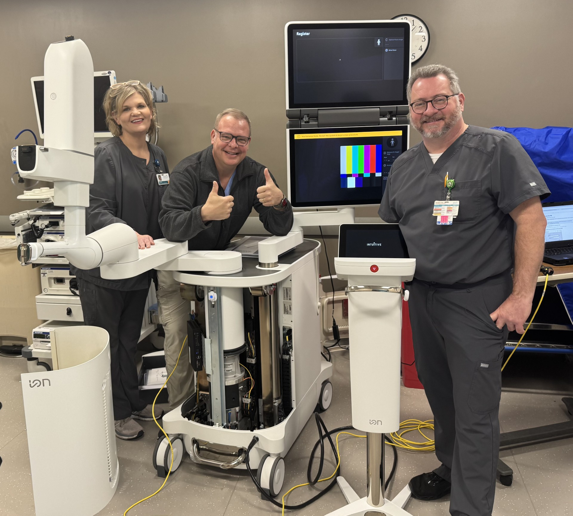 ion robotic bronchoscope