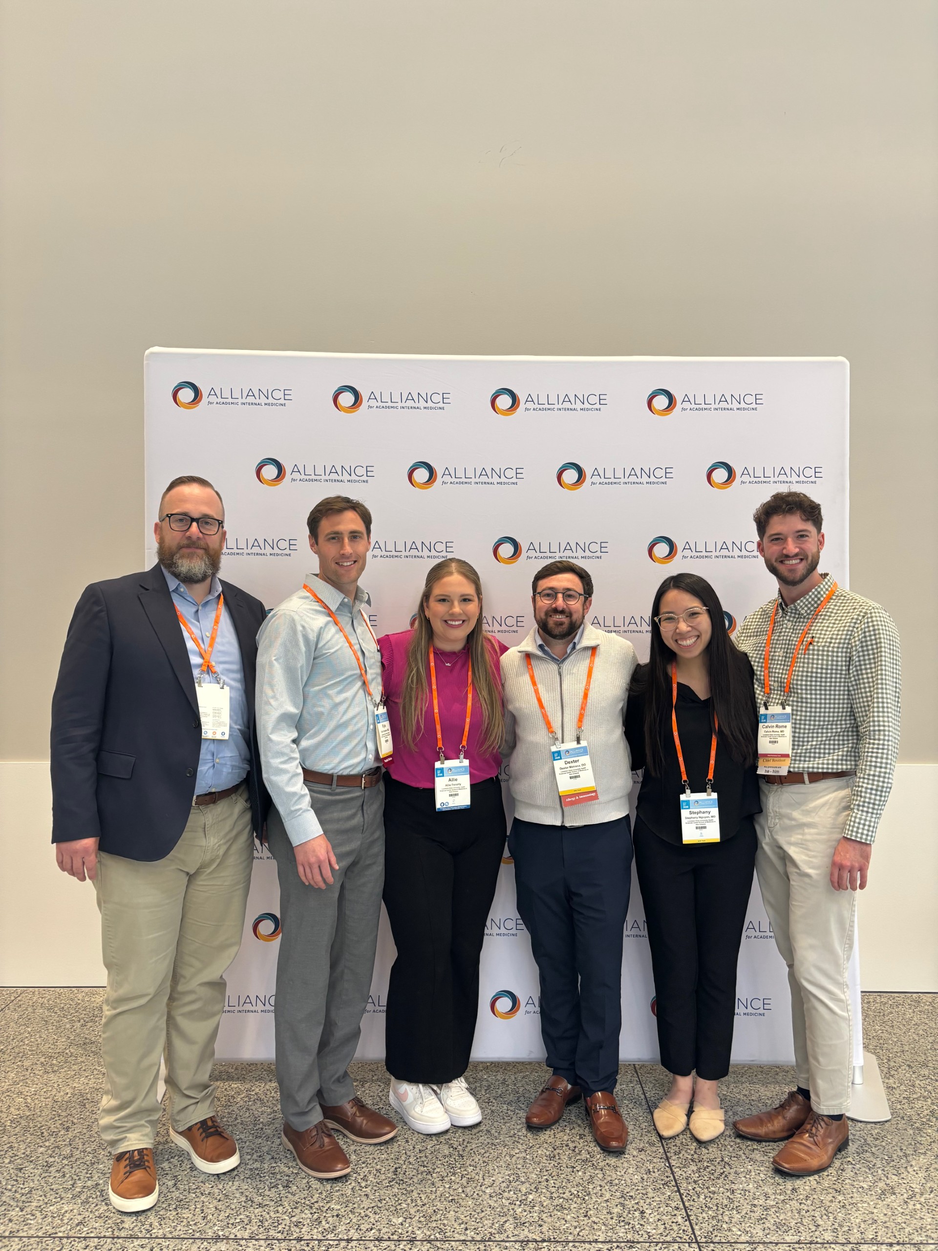 Department representation at AAIM Conference