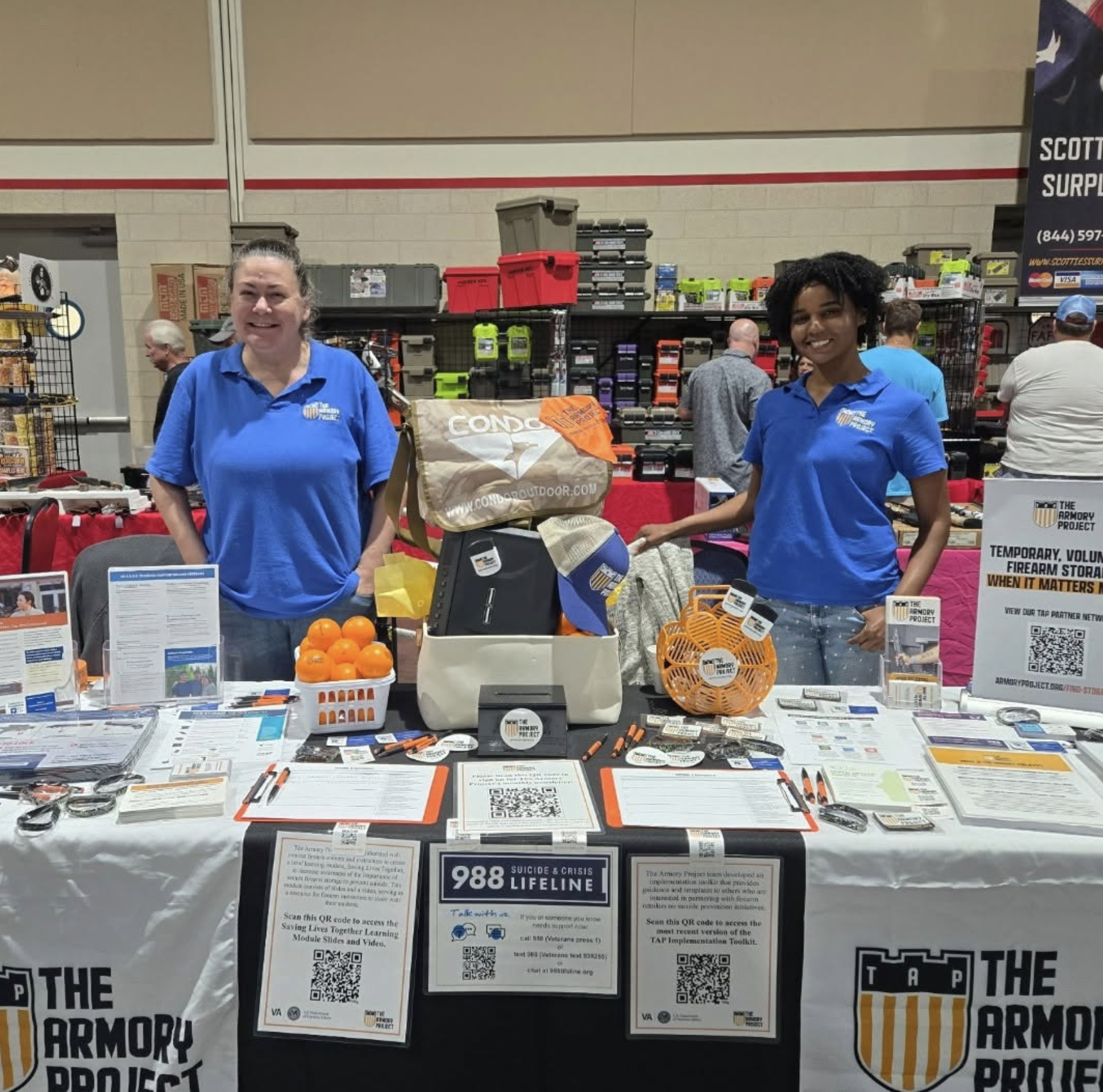 The Armory Project at a community event