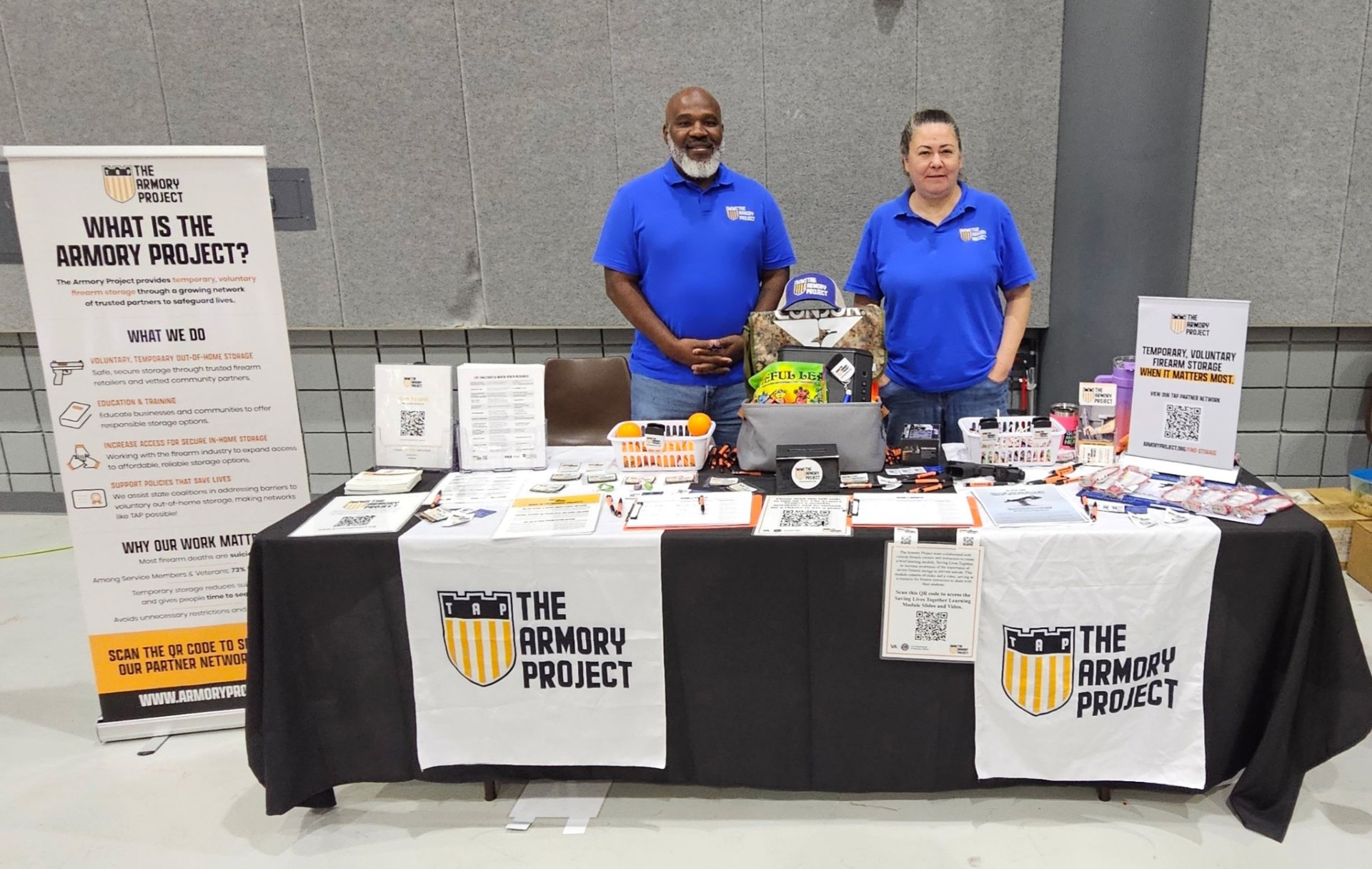 The Armory Project at a local event