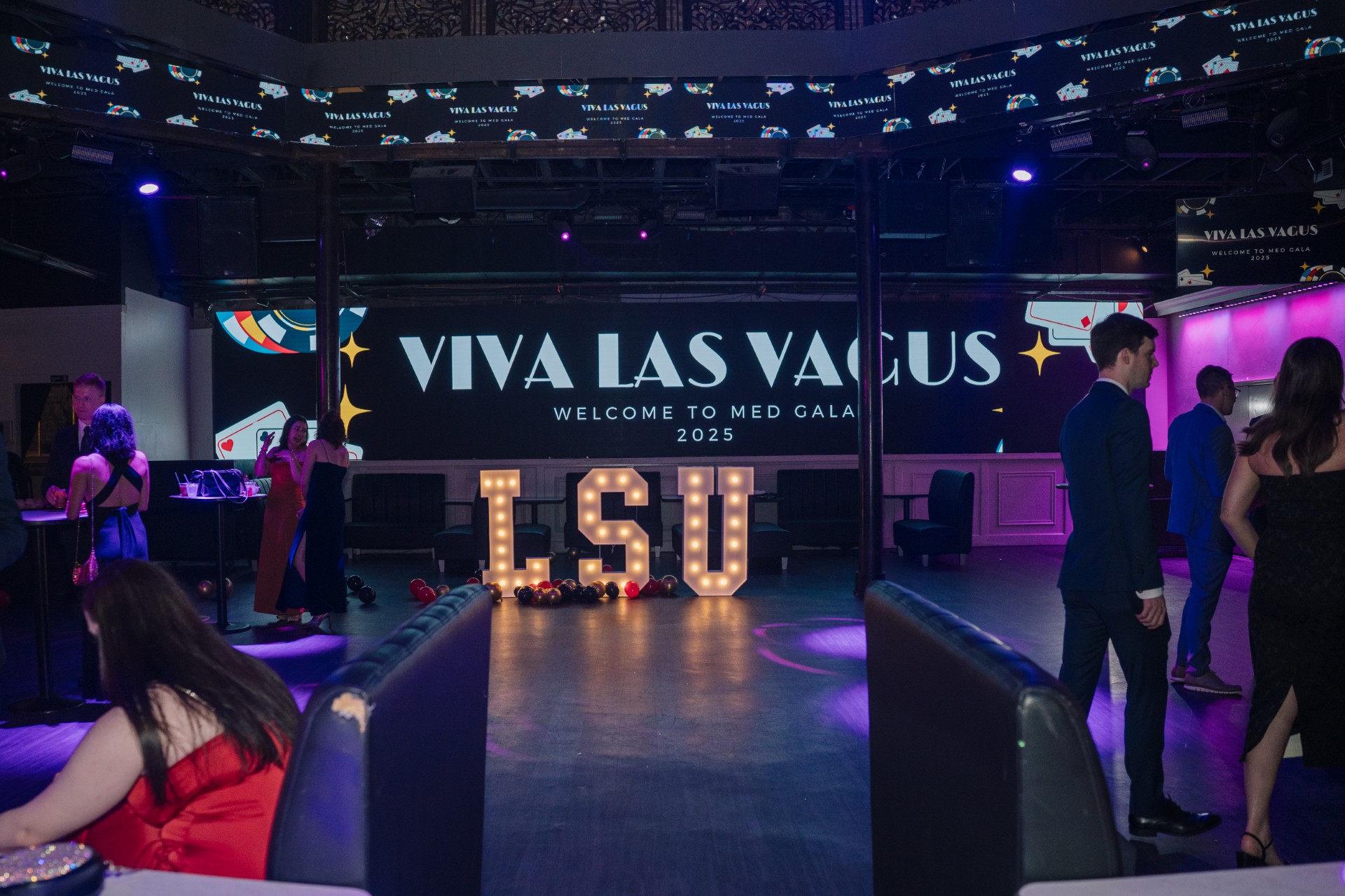 SGA Gala Welcome Sign