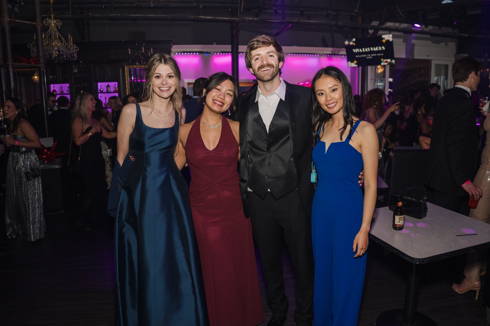 Patrons enjoy the gala