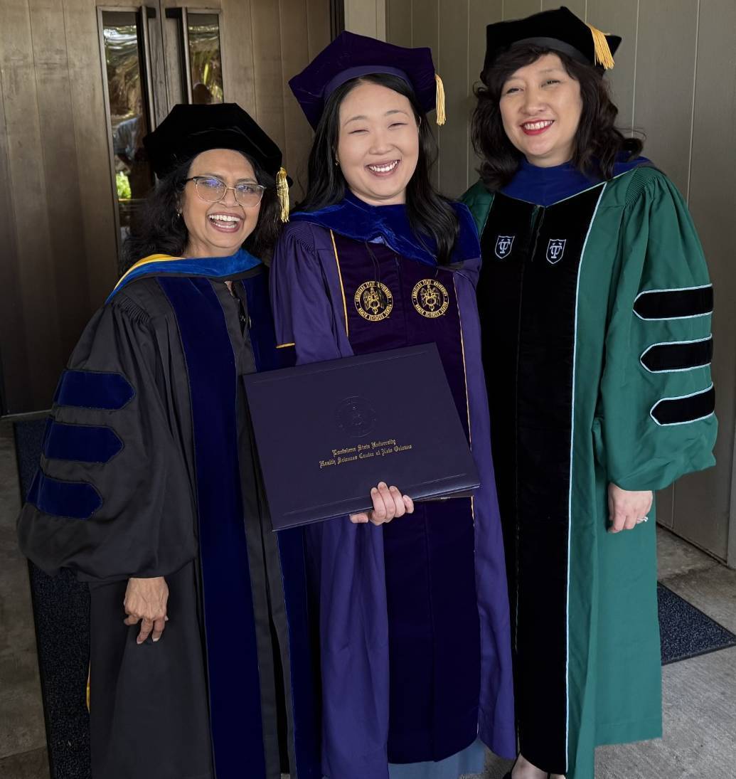 Dr. Diptasri Mandal, Dr. Grace Kim, Dr. Fern Tsien