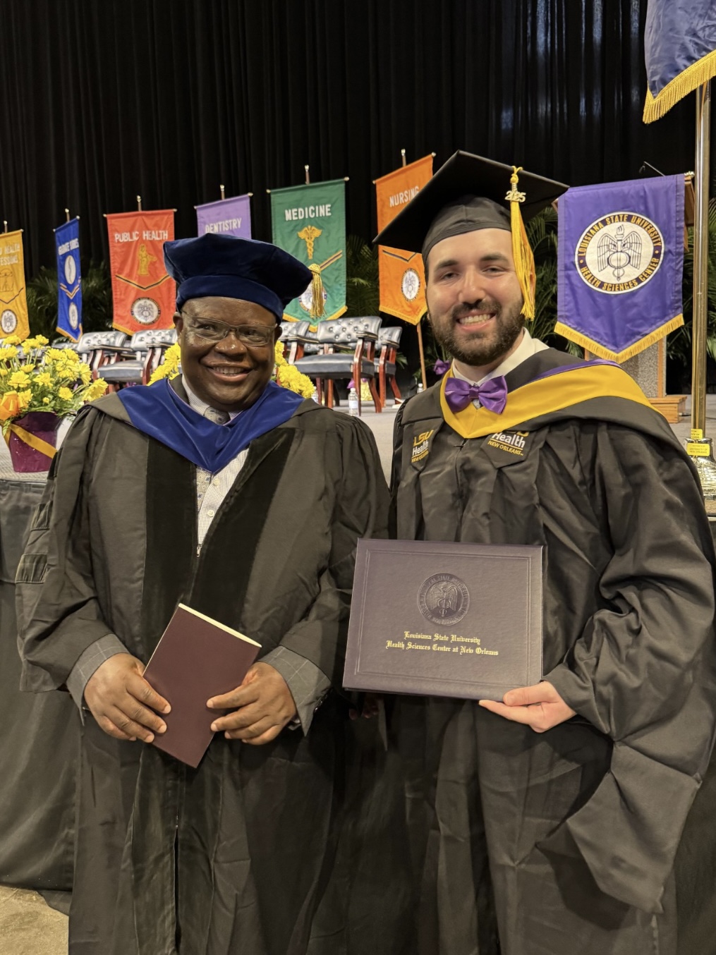 Marl Fertel and Dr. Chindo Hicks