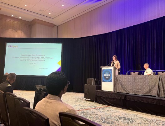 August 2024 - Giulia was selected to present her DOD-funded work (DOD CDMRP Discovery Award - W81XWH-21-1-0078 to Monticone G.)  at the Military Health System Research Symposium (MHSRS) 2024