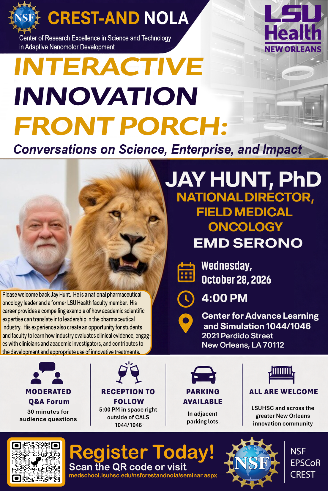 Jay Hunt IFP Flyer