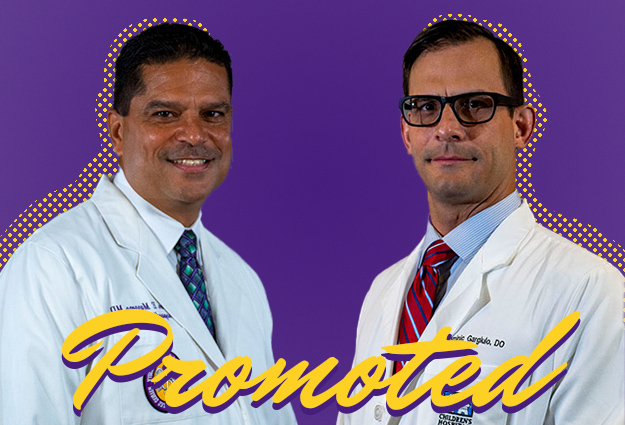 Dr. Dominic Gargiulo and Dr. Christopher Marrero Promotion