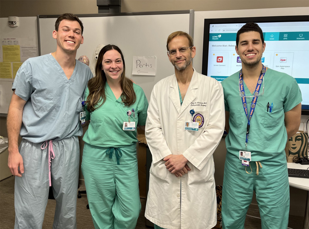 LSU Boneyard With Dr. Krause and Residents