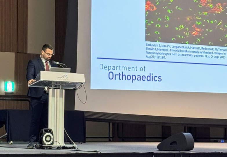 Miguel A. De Jesús Recives Award to Present at International Osteoarthritis Congress
