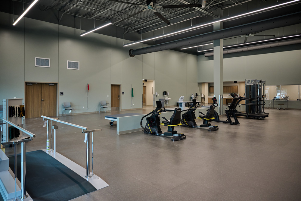 Ochsner New Orthopaedic Health Center Physical Therapy Gym