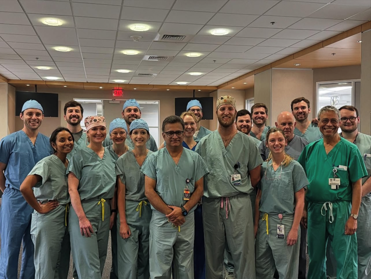 Faculty and residents group picture