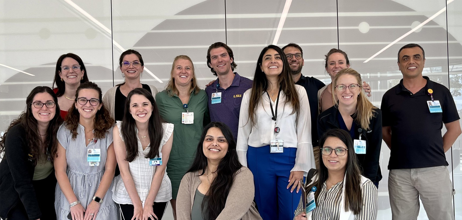 LSU Pediatrics Fellows Group Shot