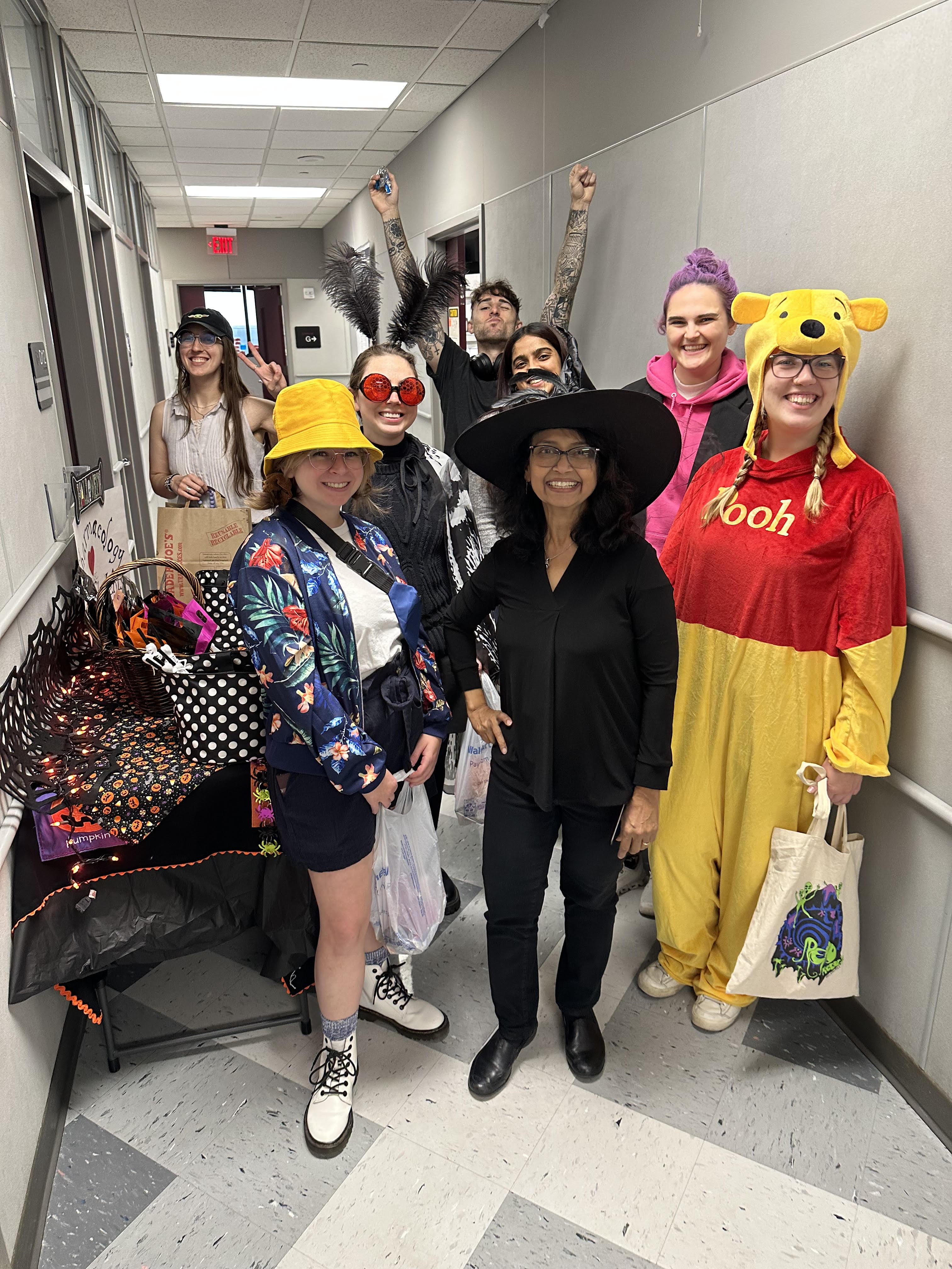 Pharm Halloween Grad Students