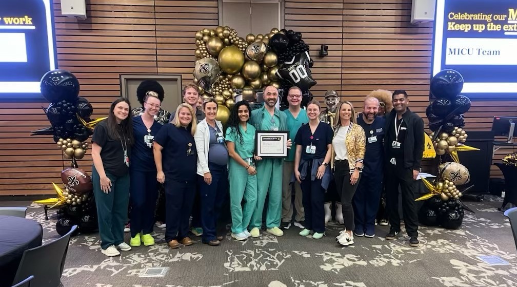 MICU receives award