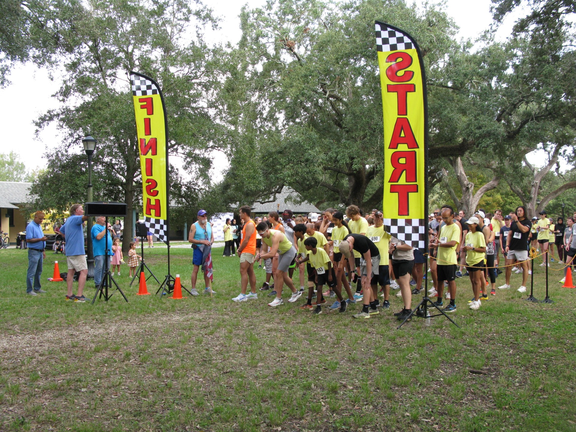 Tiger Run starting line