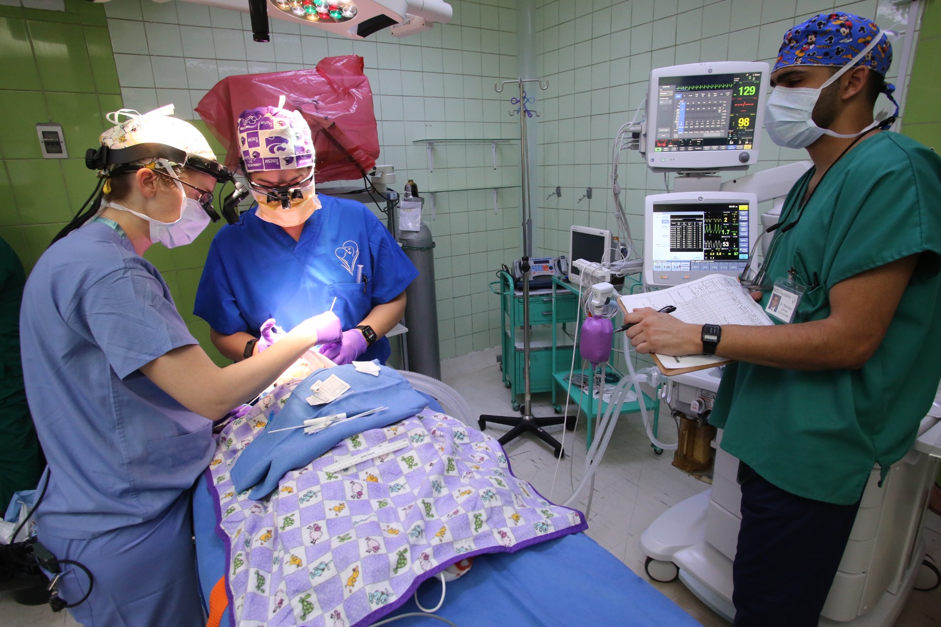 Dr. Lisa Morris operates