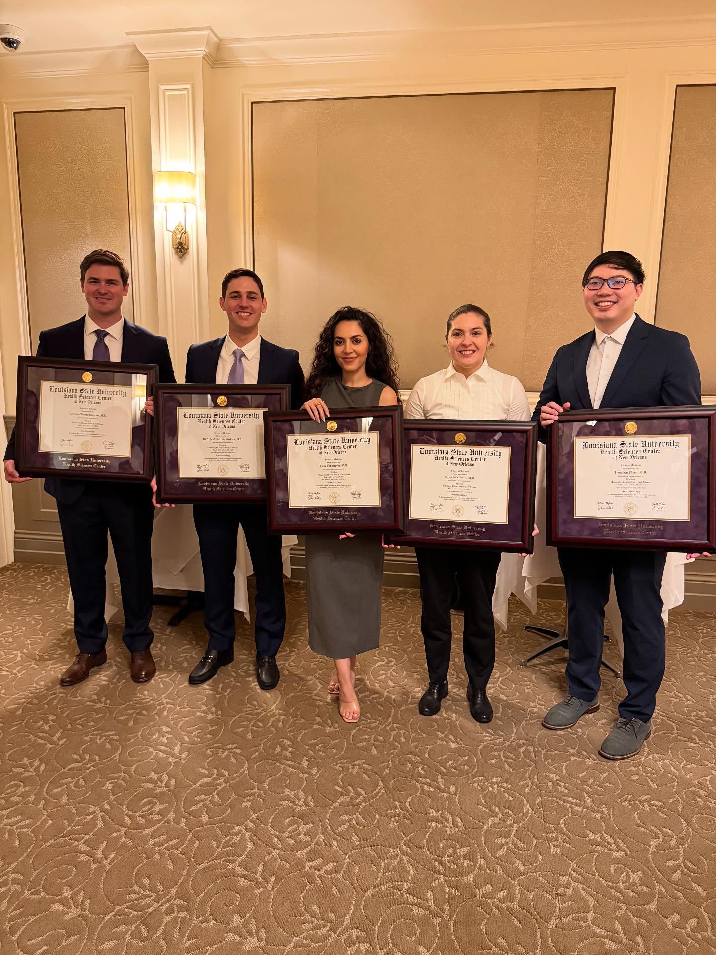 anesthesiology graduates