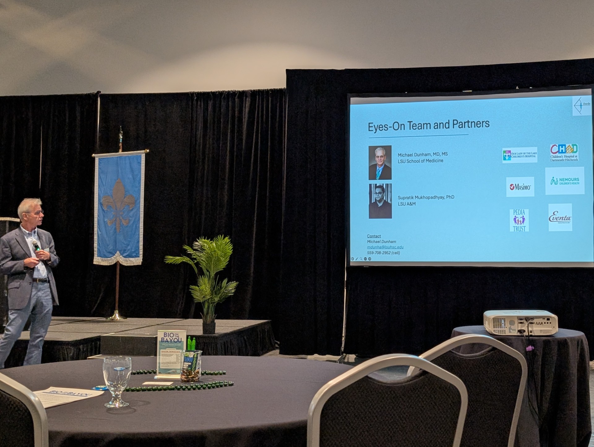 Dr. Dunham Presents at BIO on the Bayou