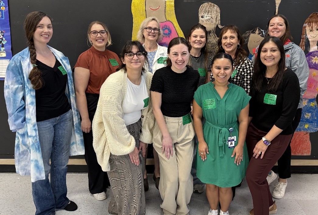AWIS volunteers at a local 2nd grade class