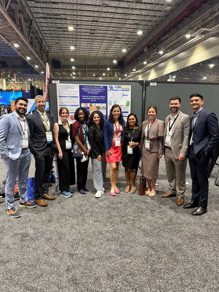 LSU SOM participants at American College of Cardiology annual meeting.