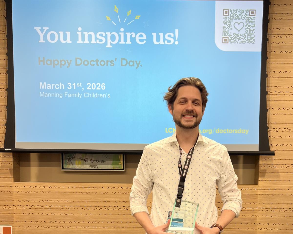 Dr. Kyle Glisson is named fellow of year