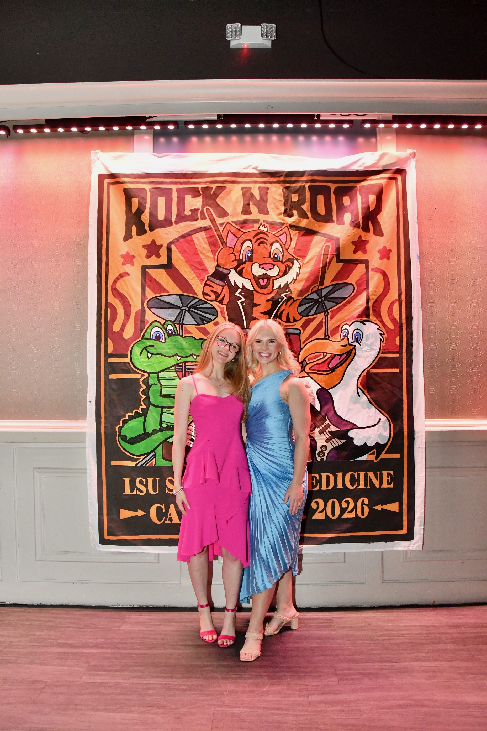 Two gala attendees