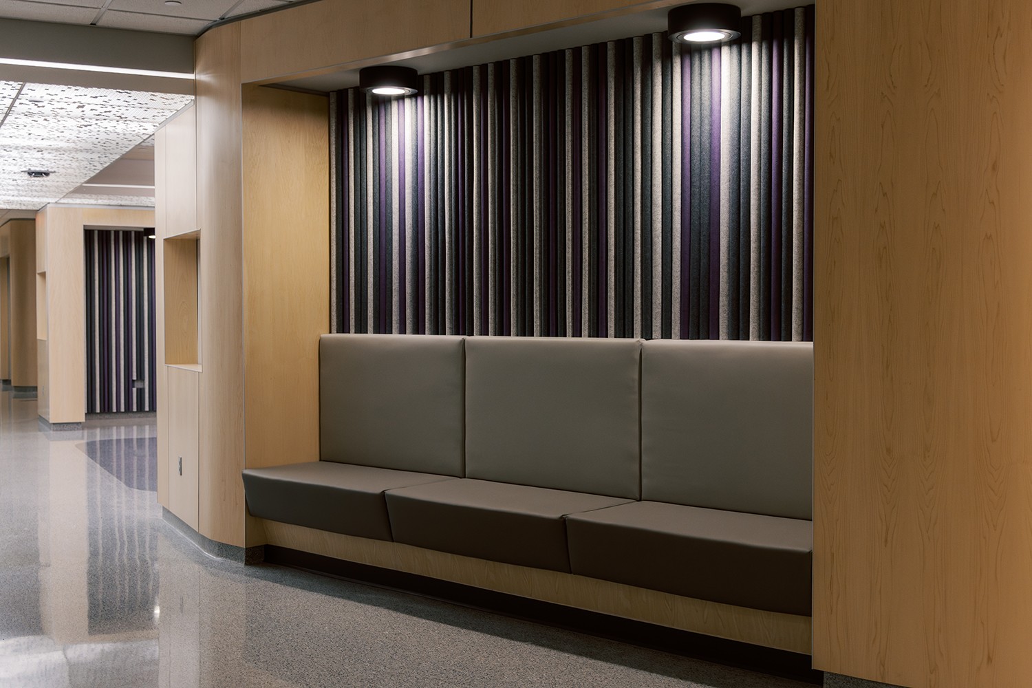 ample seating in LSUHSC MEB