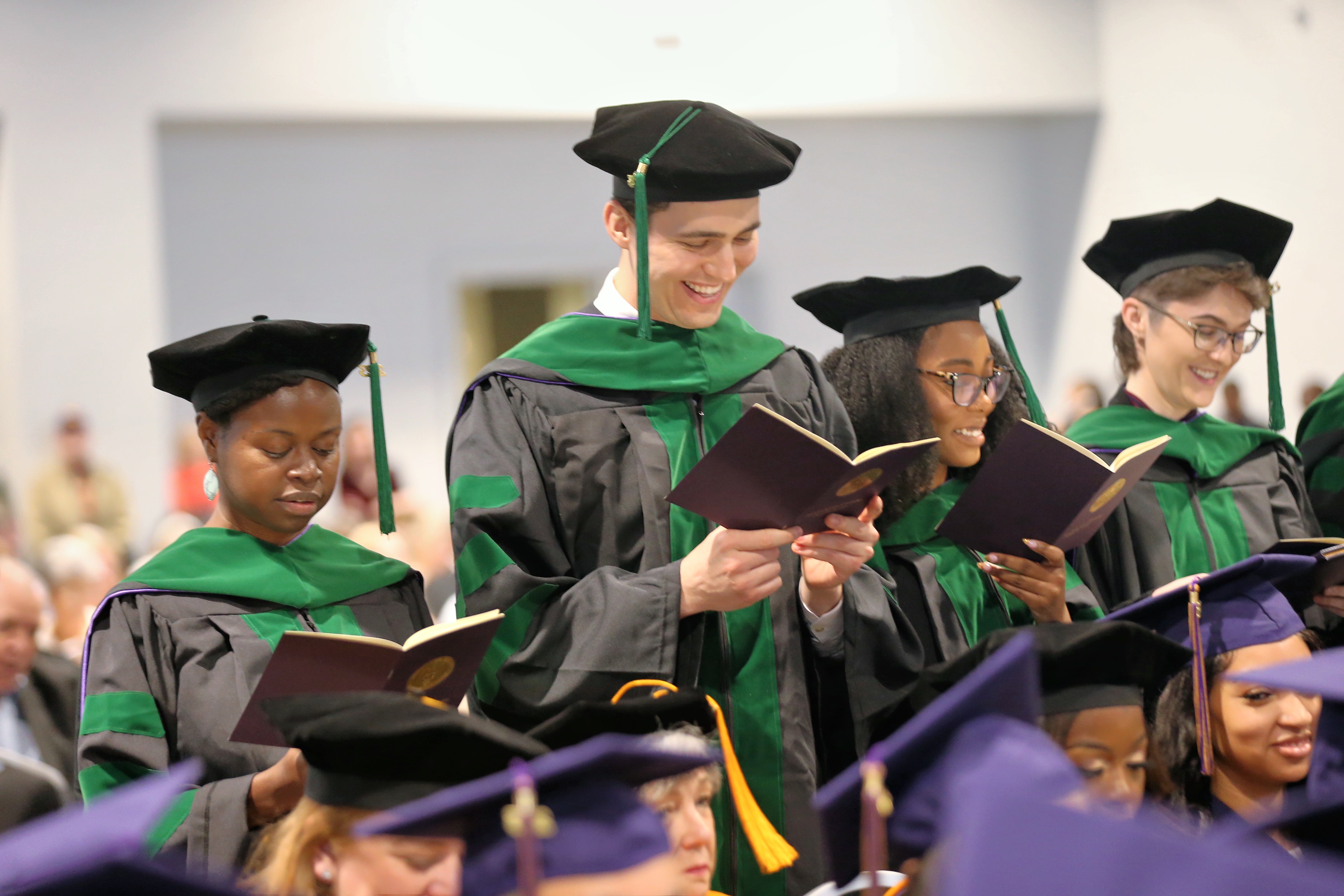 Students reading