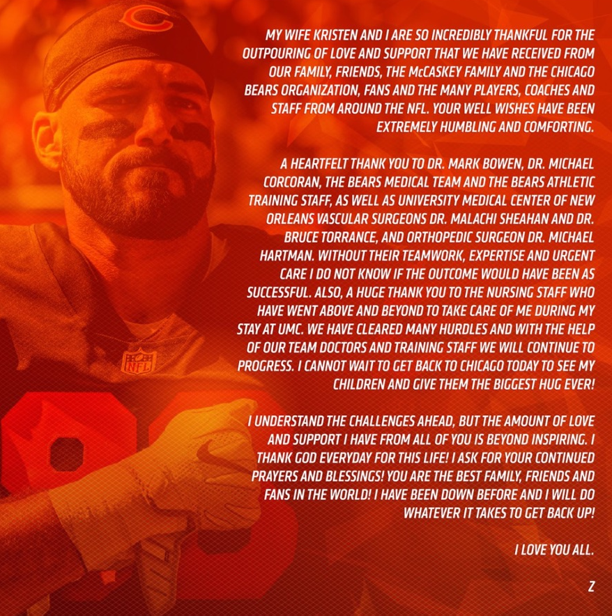 zach miller msg
